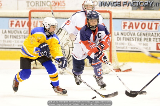 2015-01-10 Torino Bulls-Hockey Milano Rossoblu U14 0889 Andrea Tulliani